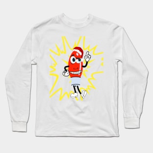 Red lamp get party for Christmas Long Sleeve T-Shirt